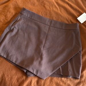 Women's Brown Skort